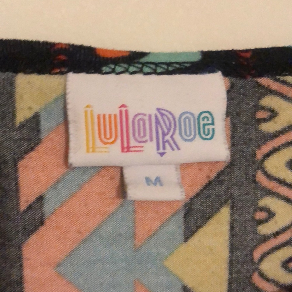 Lularoe Geometric Pattern Tunic Top - image 2